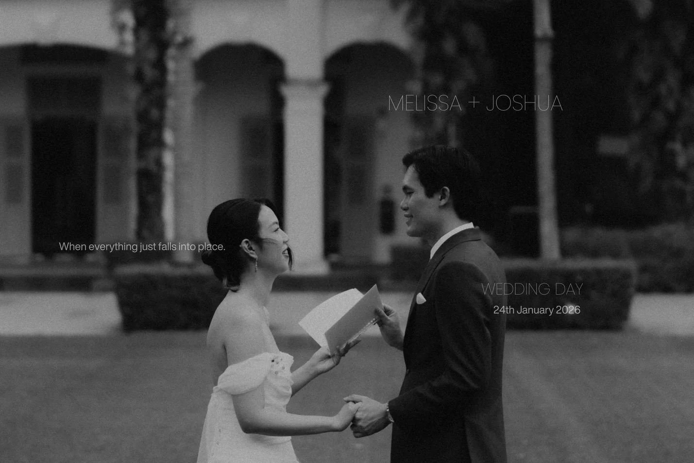 M + J wedding photo 1